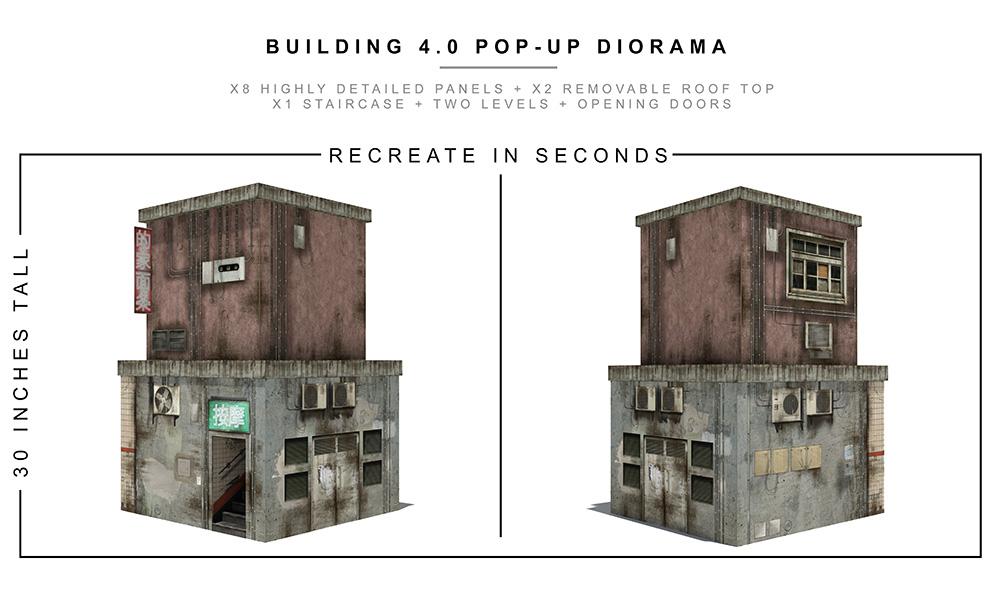 Building (4.0) 1/12 Scale Pop-Up Diorama Gallery Image 5