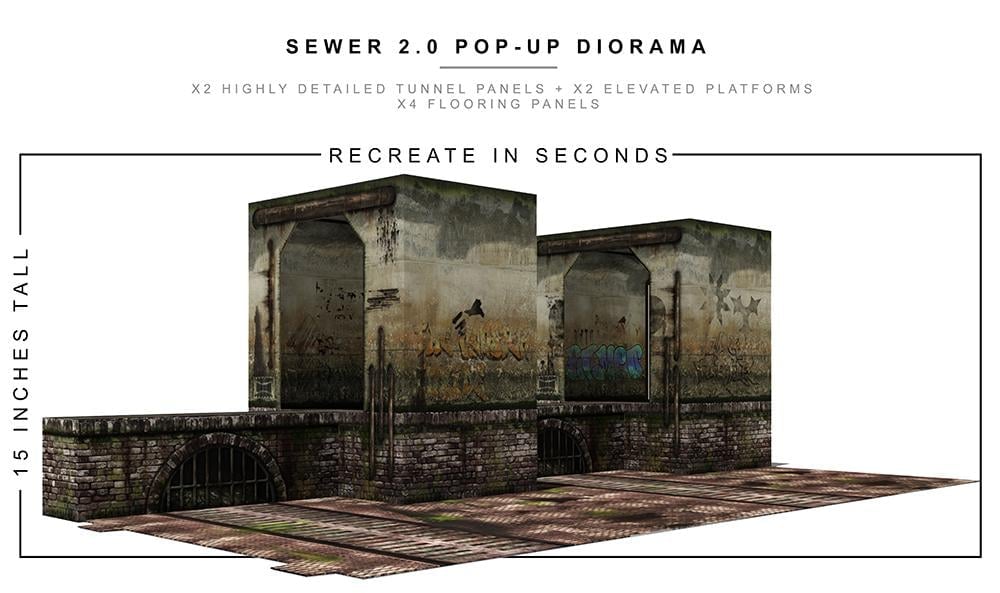 Sewer (2.0) 1/12 Pop-Up Diorama Gallery Image 10