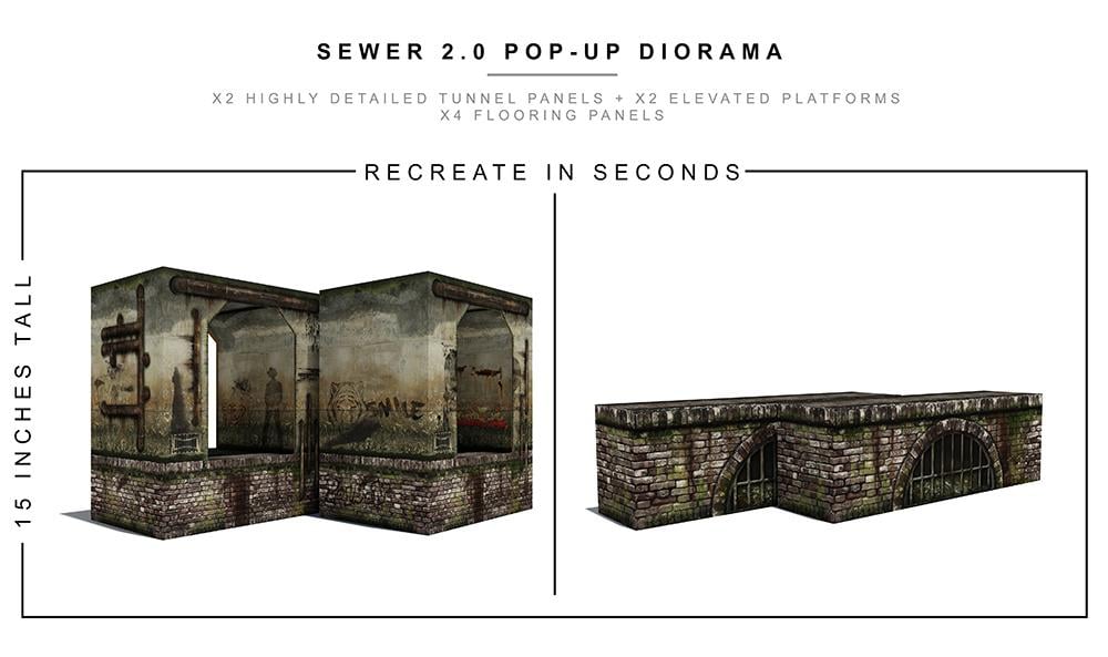 Sewer (2.0) 1/12 Pop-Up Diorama Gallery Image 6