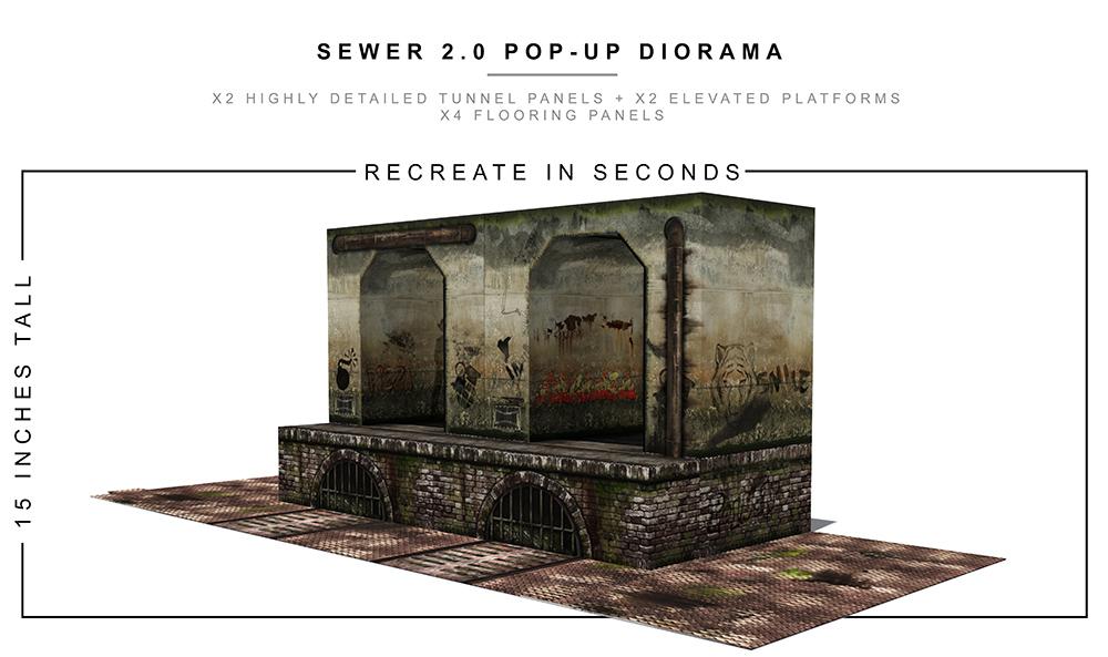 Sewer (2.0) 1/12 Pop-Up Diorama Gallery Image 7