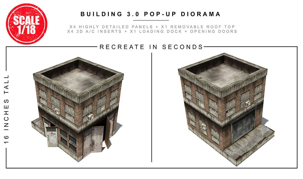 Building (3.0) 1/18 Scale Pop-Up Diorama Gallery Image 8