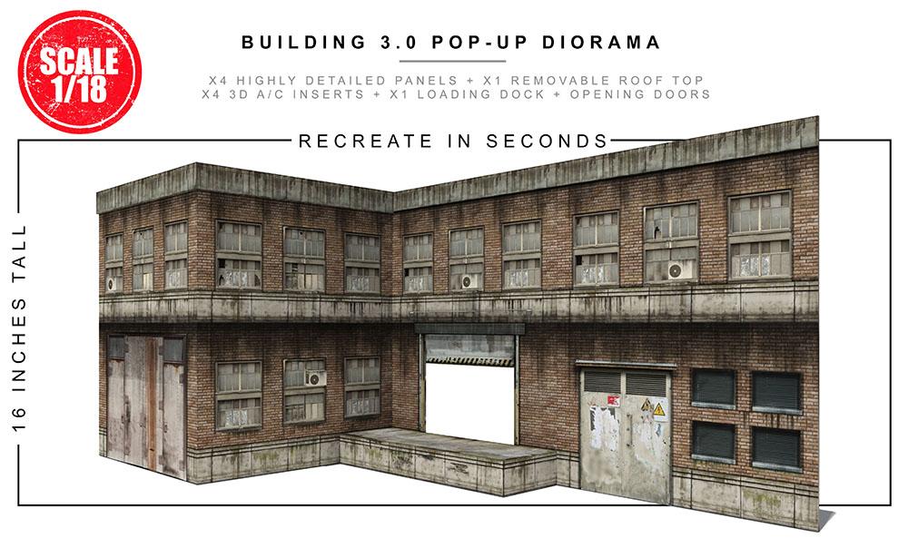 Building (3.0) 1/18 Scale Pop-Up Diorama Gallery Image 4