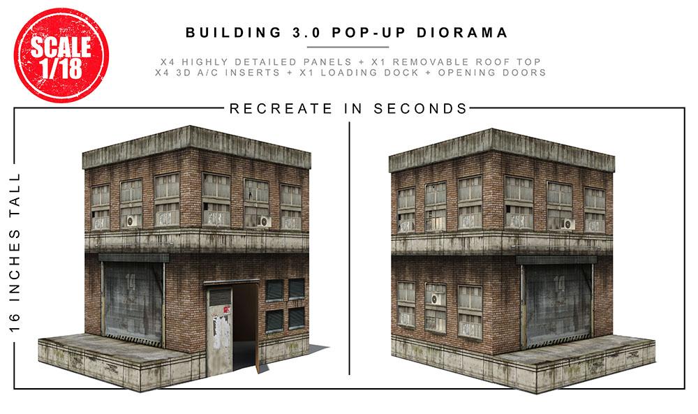 Building (3.0) 1/18 Scale Pop-Up Diorama Gallery Image 6