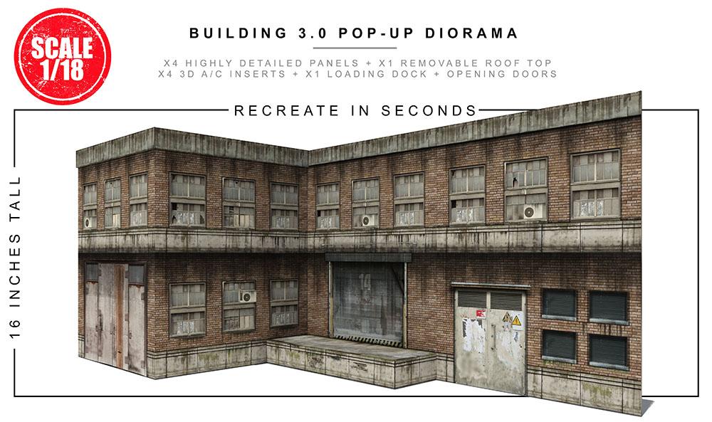 Building (3.0) 1/18 Scale Pop-Up Diorama Gallery Image 3
