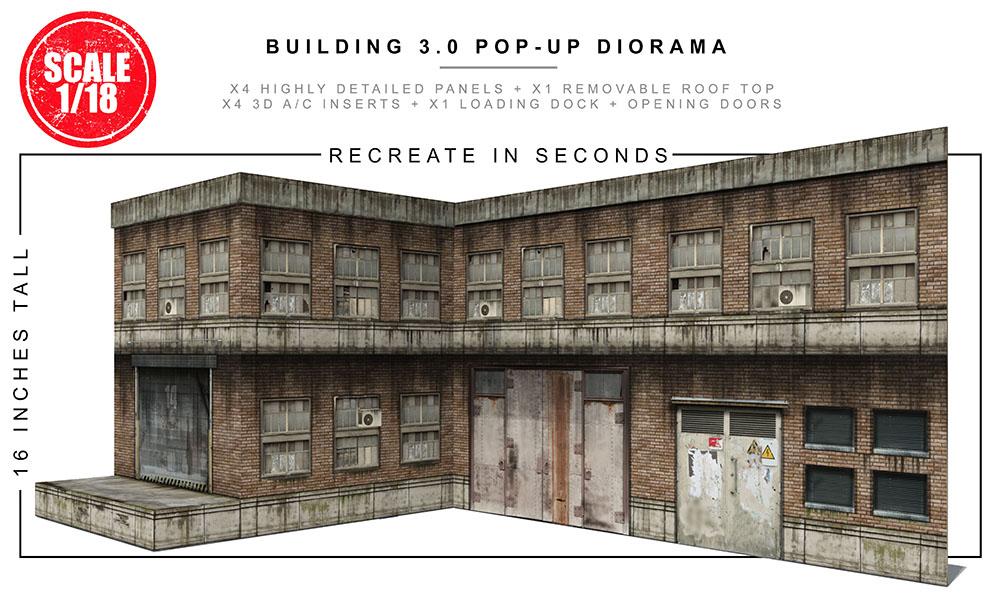 Building (3.0) 1/18 Scale Pop-Up Diorama Gallery Image 5