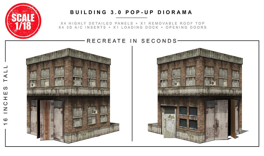 Building (3.0) 1/18 Scale Pop-Up Diorama Gallery Image 7