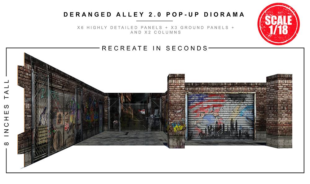 Deranged Alley (2.0) 1/18 Scale Pop-Up Diorama Gallery Image 3