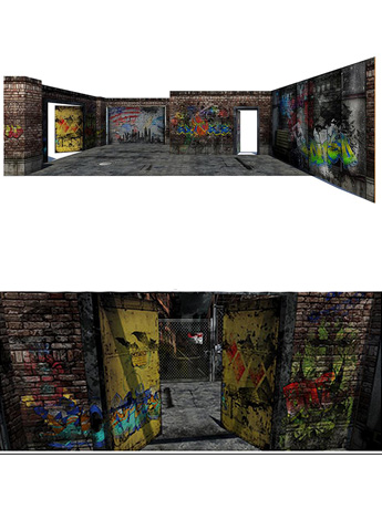 Deranged Alley (2.0) 1/18 Scale Pop-Up Diorama Gallery Image 2