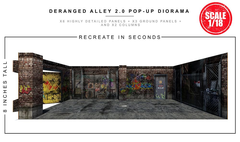 Deranged Alley (2.0) 1/18 Scale Pop-Up Diorama Gallery Image 7