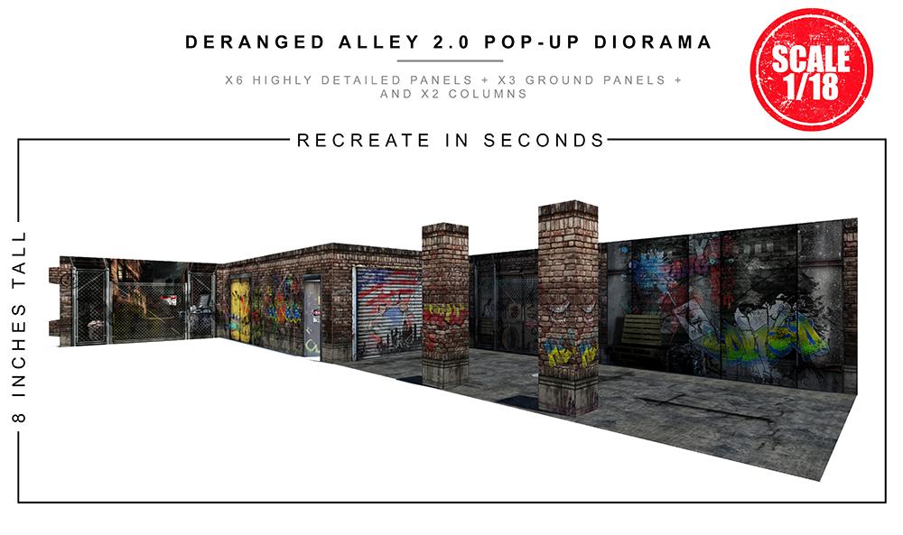 Deranged Alley (2.0) 1/18 Scale Pop-Up Diorama Gallery Image 10