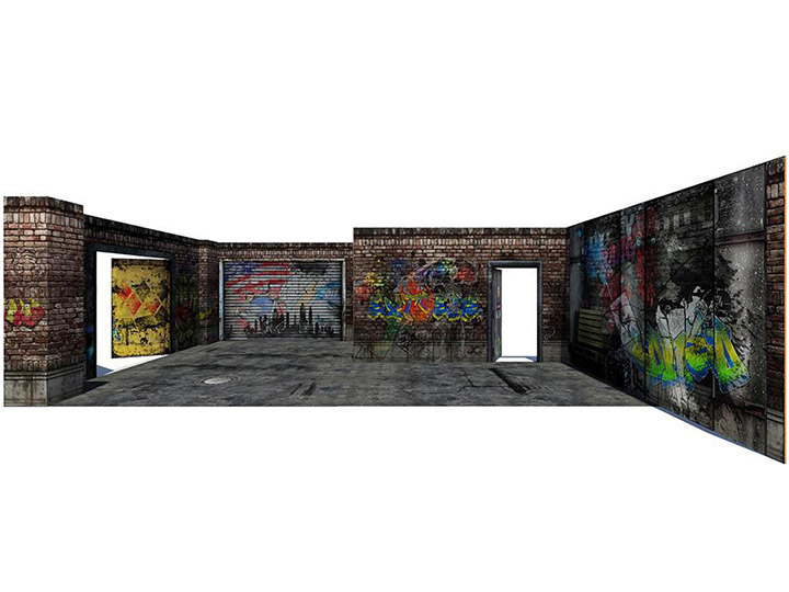 Deranged Alley (2.0) 1/18 Scale Pop-Up Diorama Gallery Image 1
