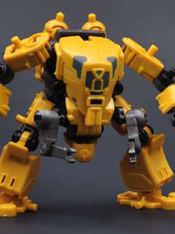 Multiabyss V-Link Mecha Defender + Construction (Yellow) 1/60 Scale Model Kit Gallery Image 2