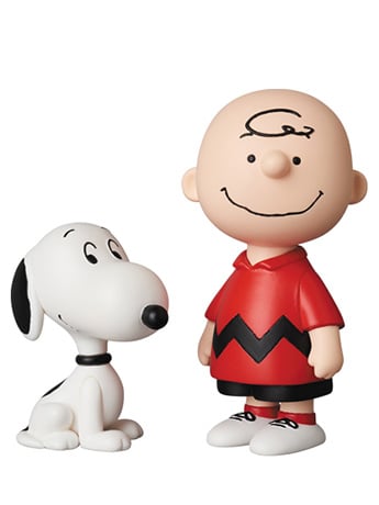 Peanuts Ultra Detail Figure No.489 Charlie Brown & Snoopy Gallery Image 2