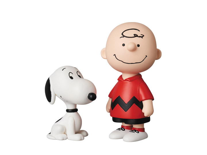 Peanuts Ultra Detail Figure No.489 Charlie Brown & Snoopy Gallery Image 1