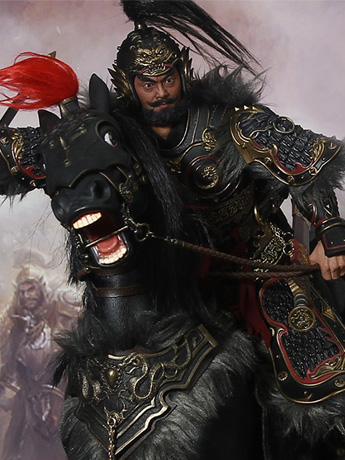 Soul Of Tiger Generals Zhang Yide (Upgraded Ver.) & The Wuzhui Horse 1/6 Scale Figure Set Gallery Image 2