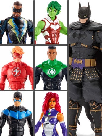DC Comics Multiverse Wave 11 Set of 6 Figures (Collect & Connect Ninja Batman) Gallery Image 2
