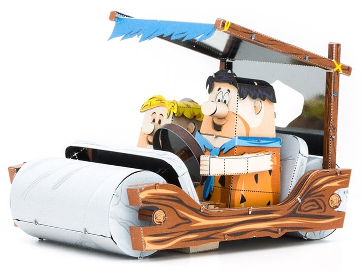 The Flintstones Metal Earth Legends Flintstones Car Model Kit Gallery Image 1