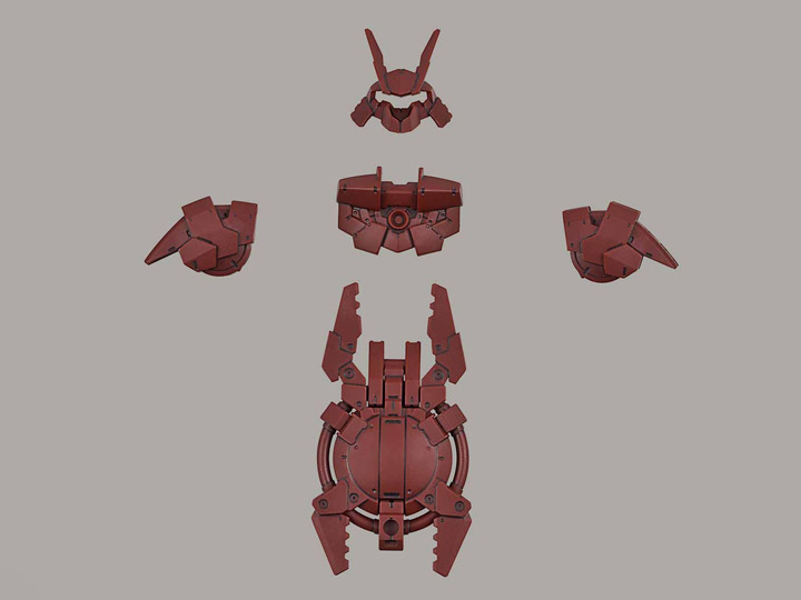 30 Minutes Missions #05 Close Quarters (Portanova Dark Red) Armor Set Gallery Image 1