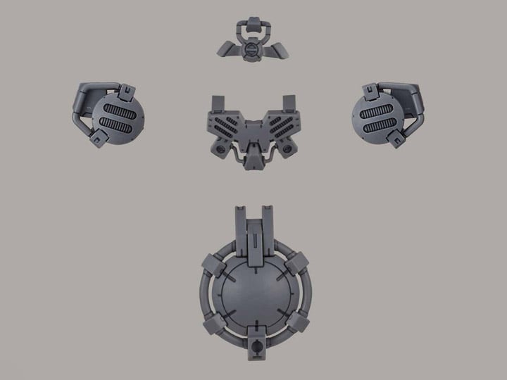 30 Minutes Missions #07 Special Forces (Portanova Light Gray) Armor Set Gallery Image 1