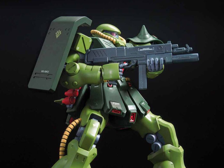 Mobile Suit Gundam 0080: War in the Pocket RE/100 #13 Zaku II FZ 1/100 Scale Model Kit Gallery Image 1