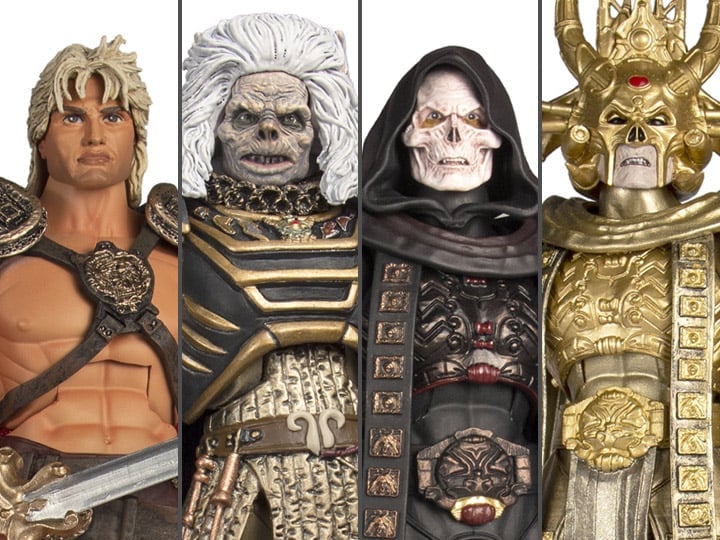 Masters of the Universe Collector's Choice William Stout Collection Set of 4 Figures Gallery Image 1