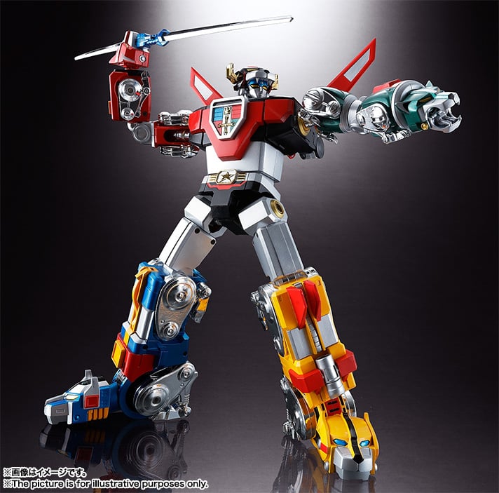 Voltron Soul of Chogokin GX-71 Voltron (Reissue) Gallery Image 5