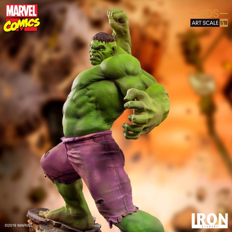 Marvel Comics Battle Diorama Series Hulk 1/10 Art Scale Limited Edition Statue Gallery Image 10