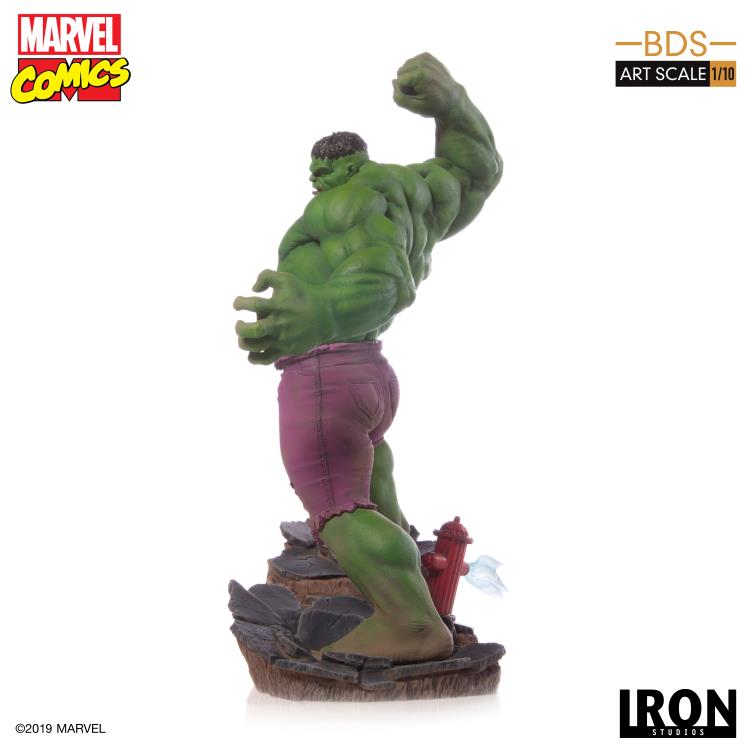 Marvel Comics Battle Diorama Series Hulk 1/10 Art Scale Limited Edition Statue Gallery Image 6