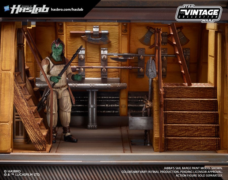 Star Wars: The Vintage Collection Jabba's Sail Barge (The Khetanna) Gallery Image 8
