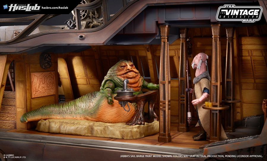 Star Wars: The Vintage Collection Jabba's Sail Barge (The Khetanna) Gallery Image 9