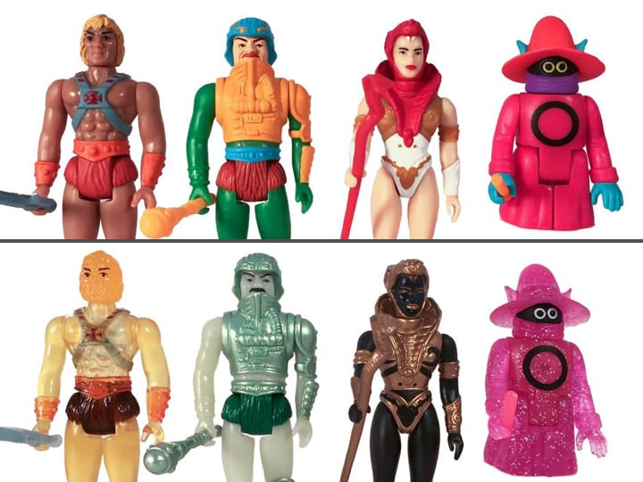 Masters of the Universe ReAction Castle Grayskull Box of 12 Figures Gallery Image 1