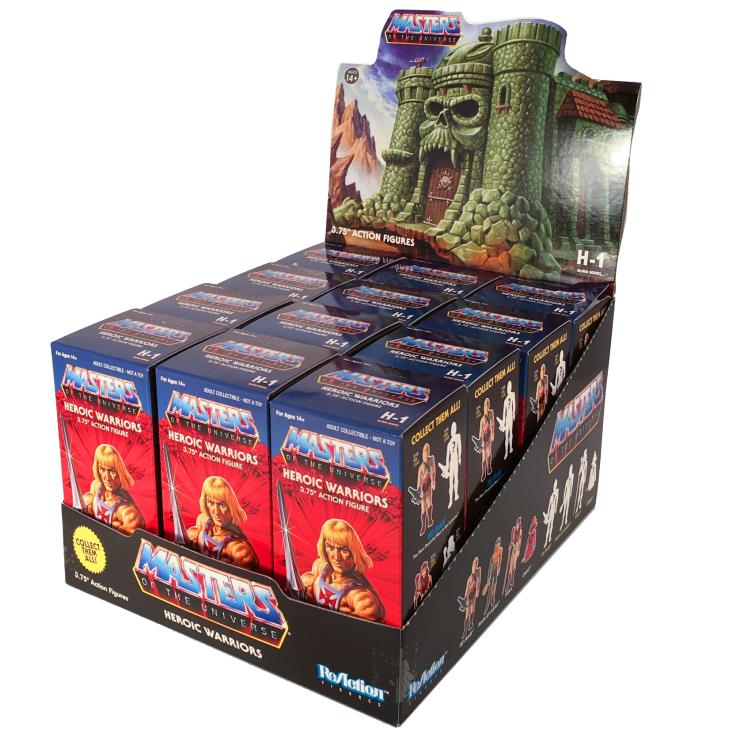 Masters of the Universe ReAction Castle Grayskull Box of 12 Figures Gallery Image 5