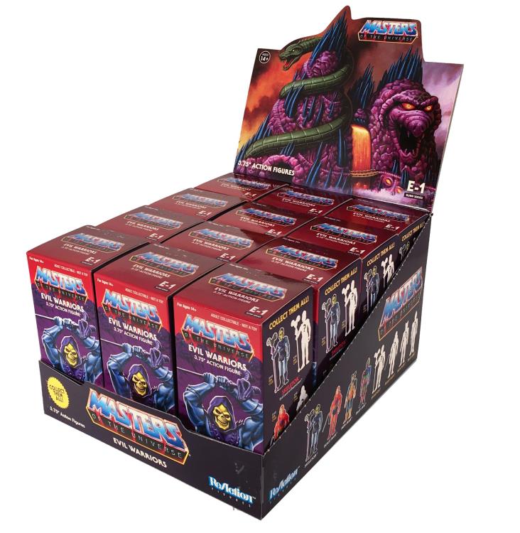 Masters of the Universe ReAction Snake Mountain Box of 12 Figures Gallery Image 5