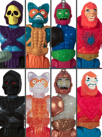 Masters of the Universe ReAction Snake Mountain Box of 12 Figures Gallery Image 2