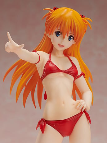 Evangelion Asuka Langley (Summer Queens) 1/8 Scale Figure Gallery Image 2