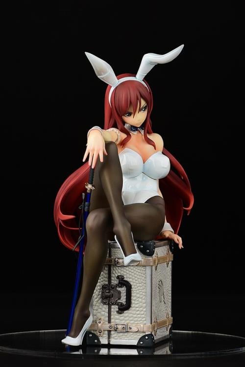 Fairy Tail Erza Scarlet (Bunny Girl Style) White Costume Ver. 1/6 Scale Figure Gallery Image 5