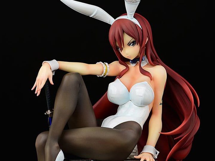 Fairy Tail Erza Scarlet (Bunny Girl Style) White Costume Ver. 1/6 Scale Figure Gallery Image 1