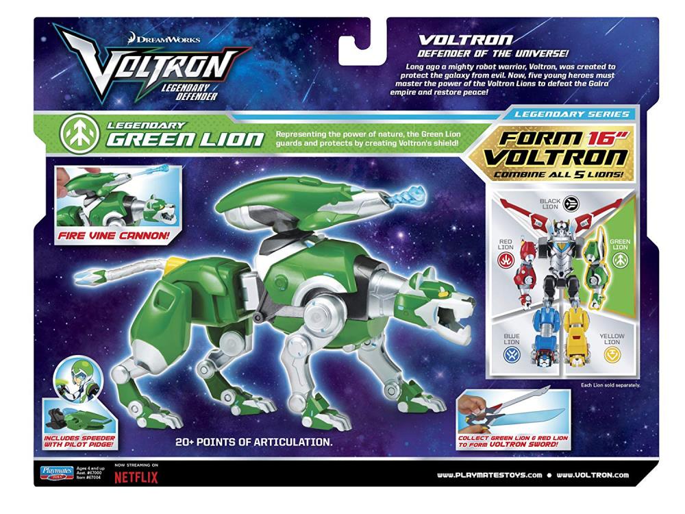 Voltron: Legendary Defender Legendary Series Green Lion Gallery Image 8