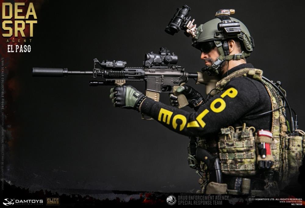 DEA Special Response Team Agent (El Paso) 1/6 Scale Figure