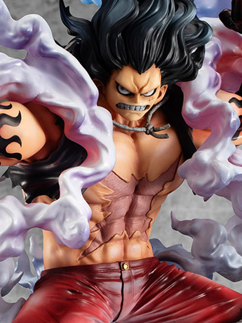 One Piece Portrait of Pirates SA-Maximum Monkey D. Luffy (Gear 4 Snakeman) Gallery Image 2