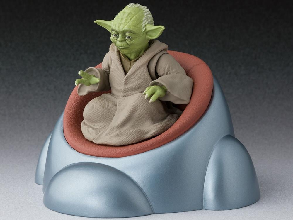 Star Wars S.H.Figuarts Yoda (Revenge of the Sith) Exclusive Action Figure Gallery Image 7