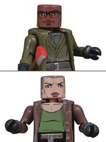 Alien 3 Minimates Ripley & Dillon Two-Pack Gallery Image 2