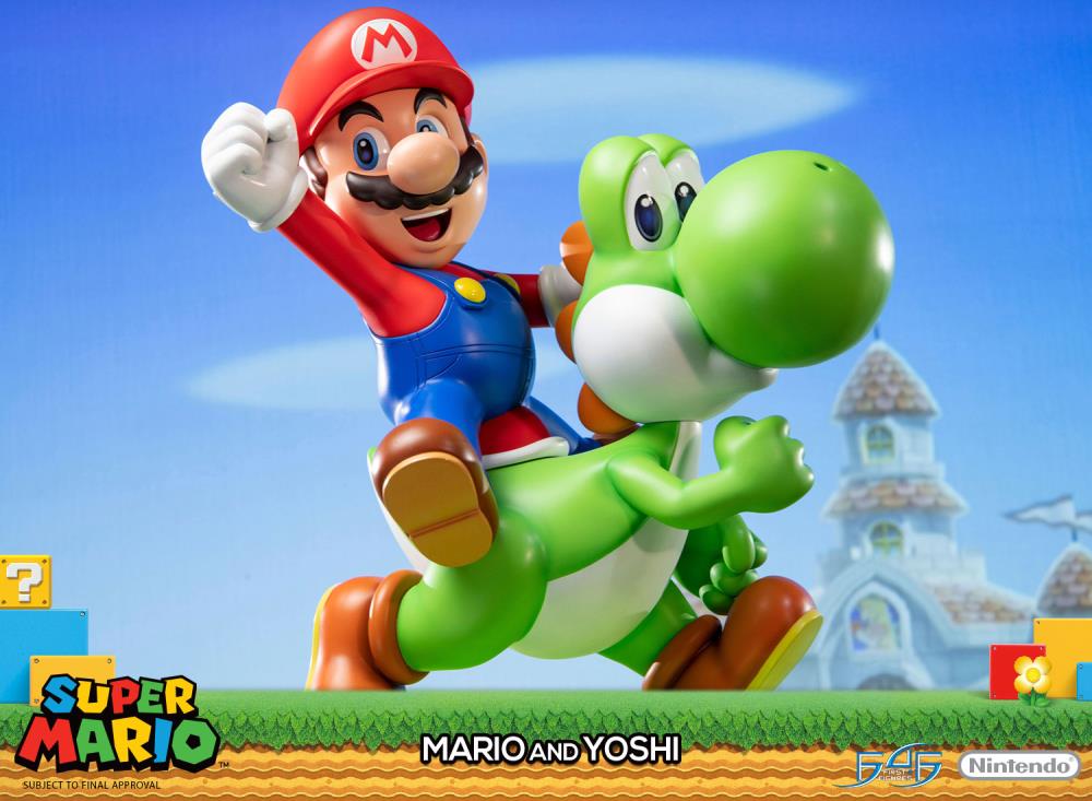 Super Mario Mario & Yoshi Statue Gallery Image 14