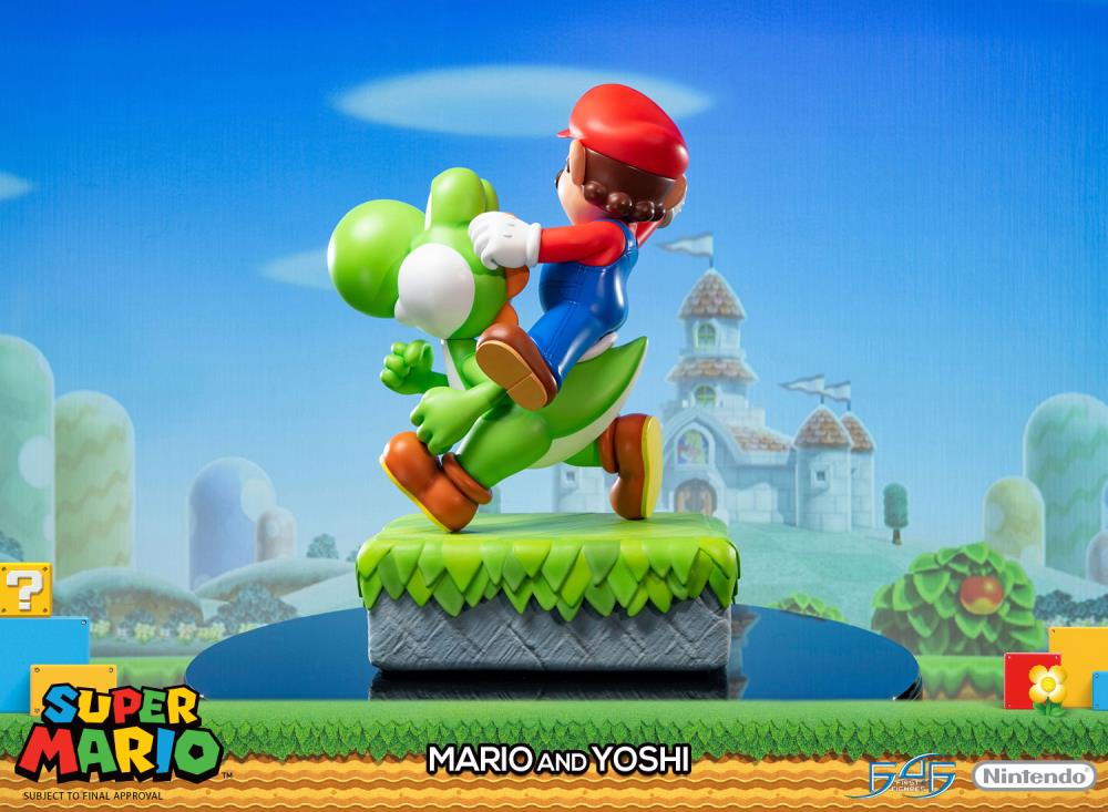 Super Mario Mario & Yoshi Statue Gallery Image 6