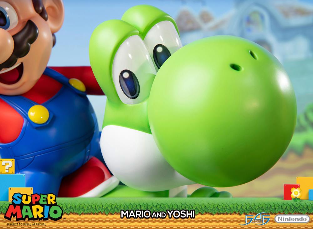 Super Mario Mario & Yoshi Statue Gallery Image 15