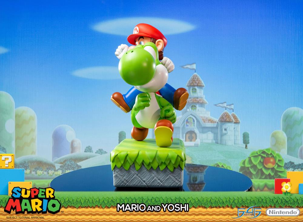 Super Mario Mario & Yoshi Statue Gallery Image 4