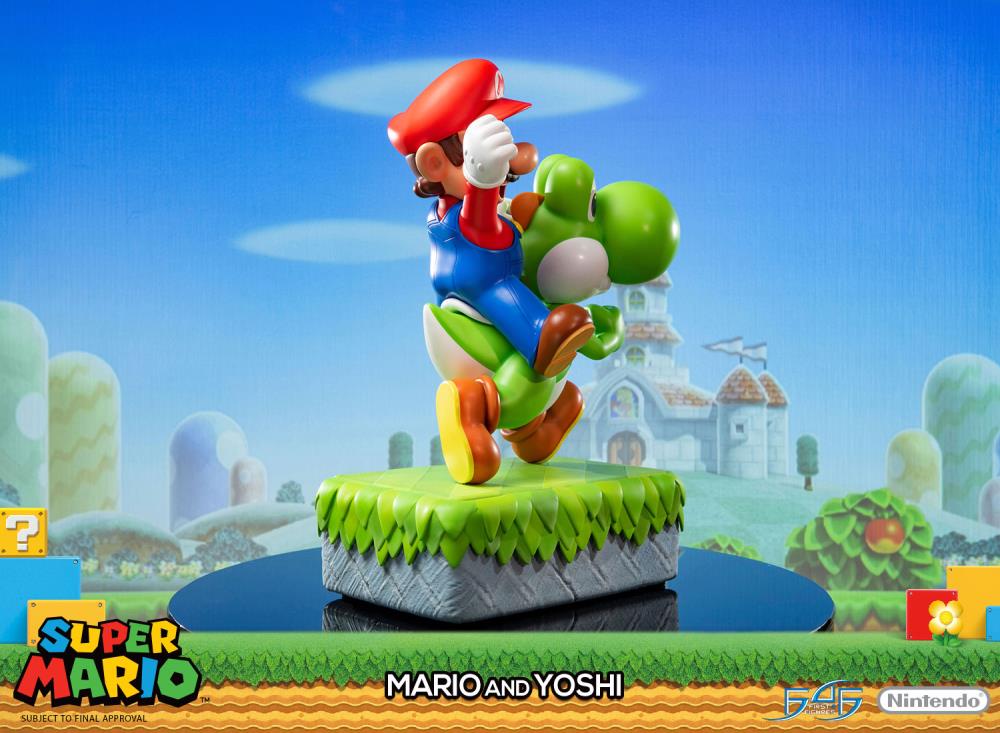 Super Mario Mario & Yoshi Statue Gallery Image 9