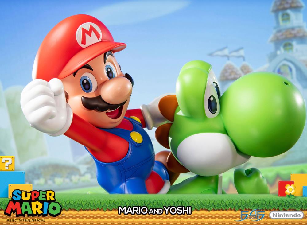 Super Mario Mario & Yoshi Statue Gallery Image 13