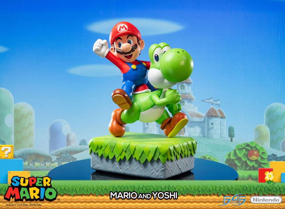 Super Mario Mario & Yoshi Statue Gallery Image 10
