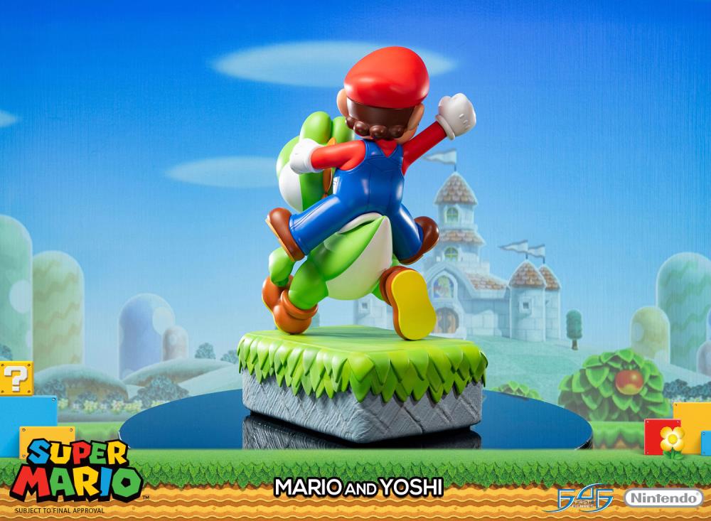 Super Mario Mario & Yoshi Statue Gallery Image 7